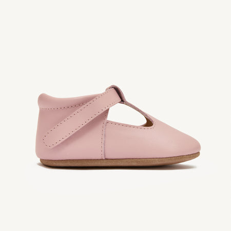 luisa blush leather baby mary janes