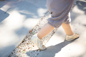 sunny gold baby moccasins