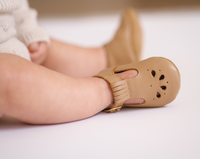 Load image into Gallery viewer, frankie tan baby mary janes
