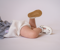 Load image into Gallery viewer, frankie white leather baby mary jane
